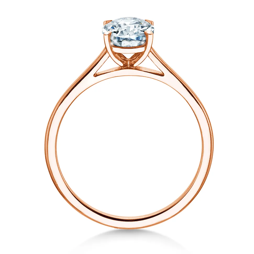 diamantring Oval Cut