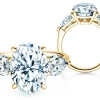 Diamantring Oval Pear Cut