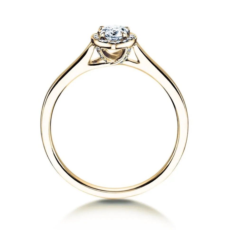 Diamantring Pear Shape