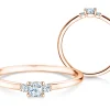 Diamantring Vivid Petite Cushion Cut