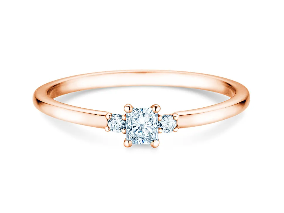 Diamantring Vivid Petite Radiant Cut