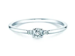 Diamantring Vivid Petite mit 3 Diamanten