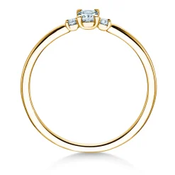 Diamantring Vivid Petite Radiant Cut