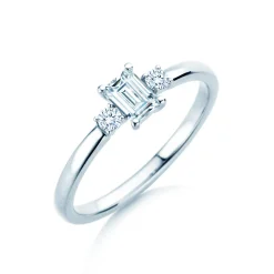 Diamantring Vivid Petite Emerald Cut