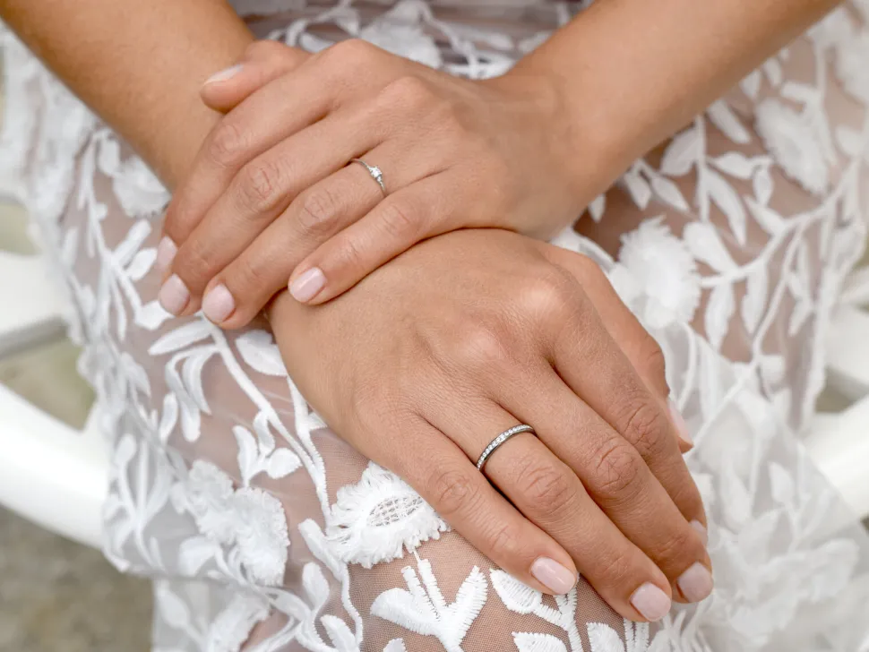 Diamantring Vivid Petite mit 3 Diamanten