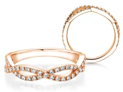 Eternityring Diamond Curve