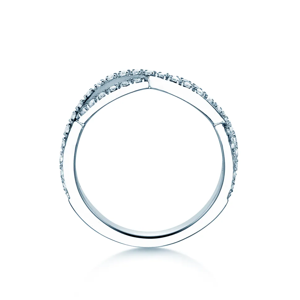 Eternityring Diamond Curve