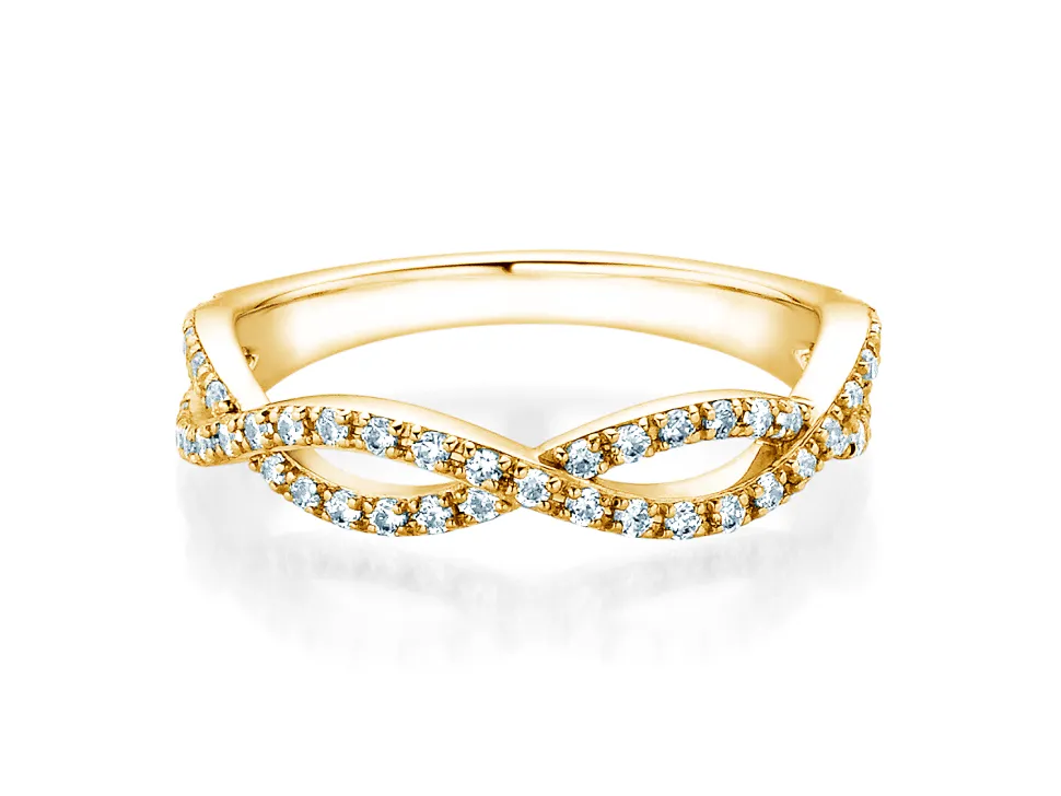 Eternityring Diamond Curve