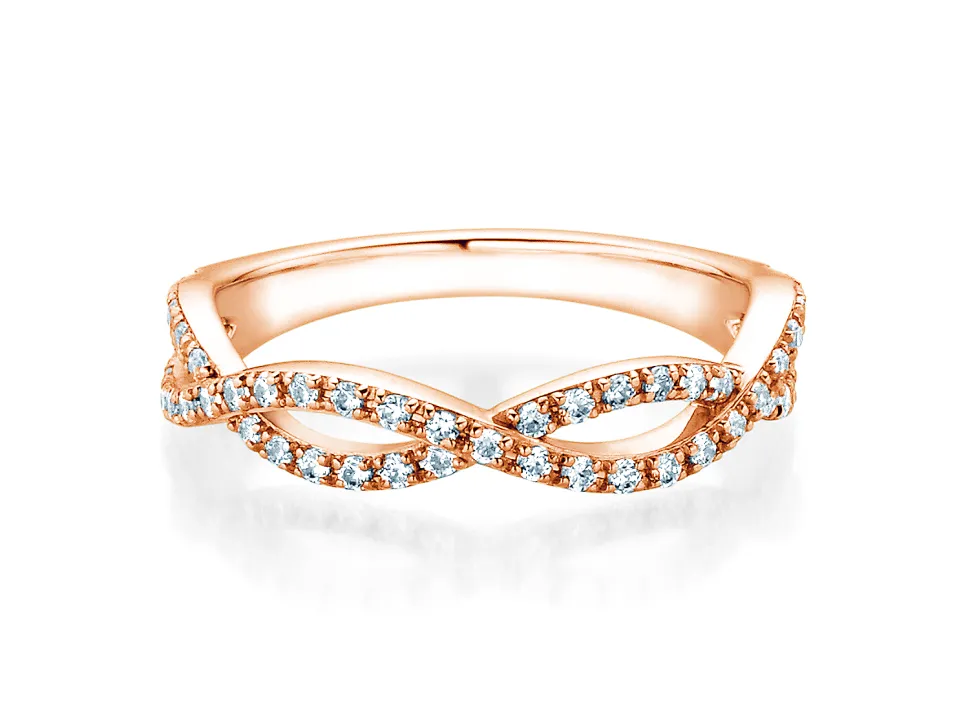 Eternityring Diamond Curve