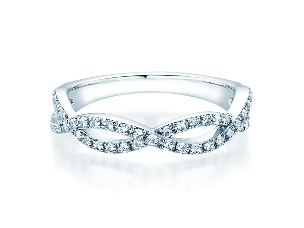 Eternityring Diamond Curve