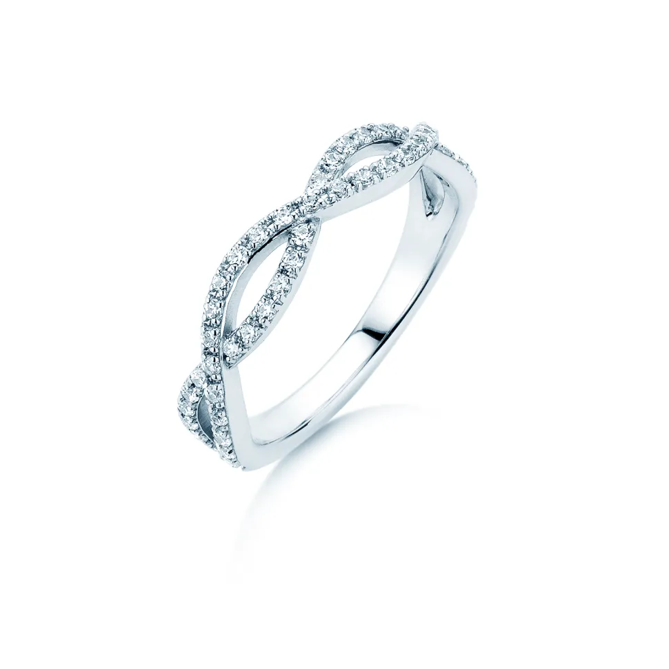 Eternityring Diamond Curve