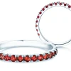 Eternityring Dusk mit Farbedelstein