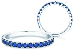 Eternityring Dusk mit Farbedelstein