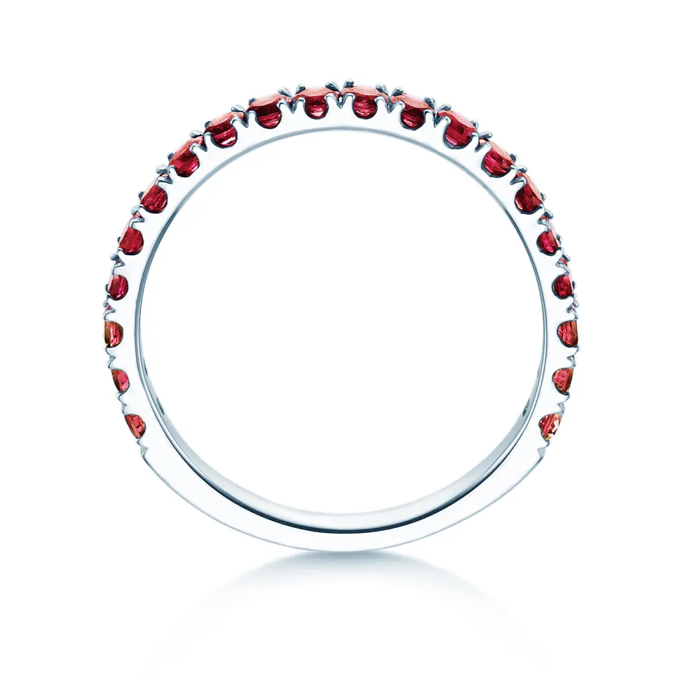 Eternityring Dusk mit Farbedelstein