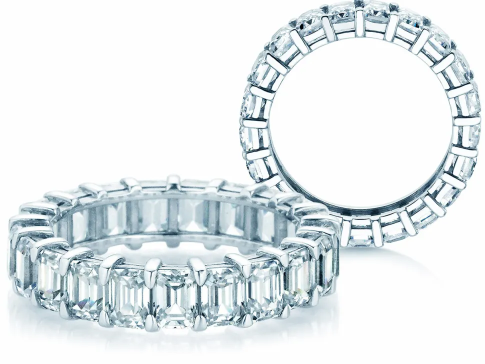 Eternityring Emerald Cut Eternity