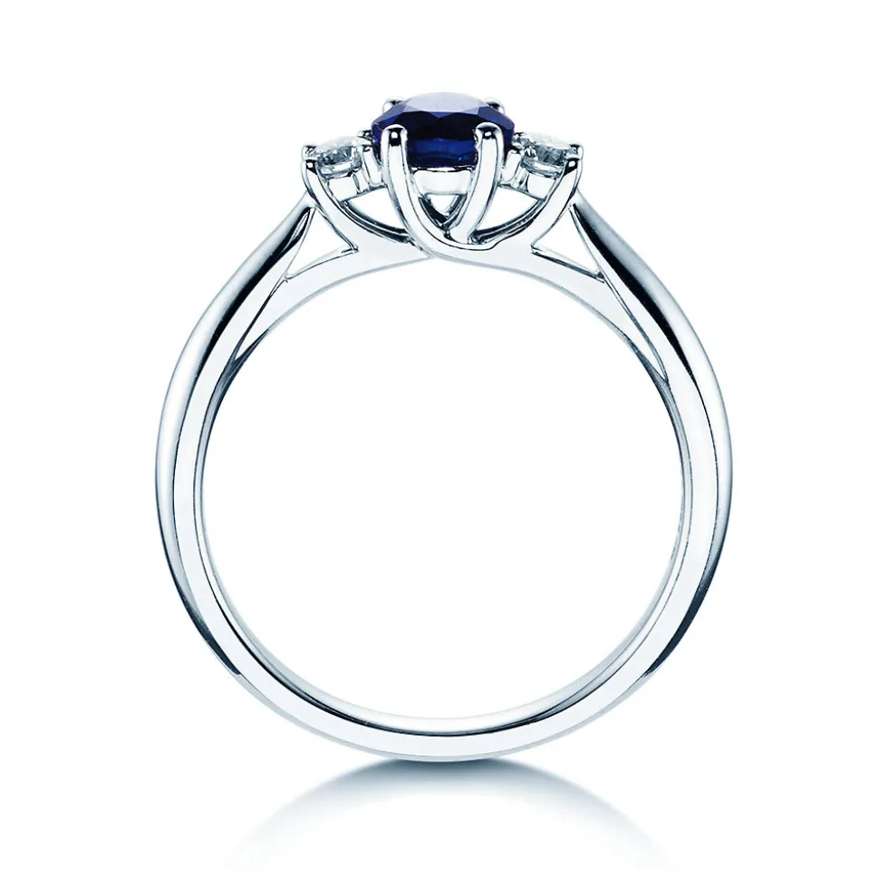 Farbsteinring Shining Sapphire