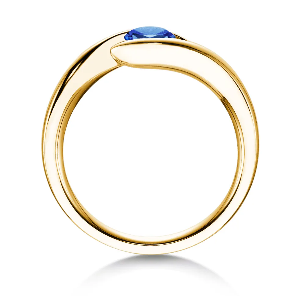 Farbsteinring Twist Colour