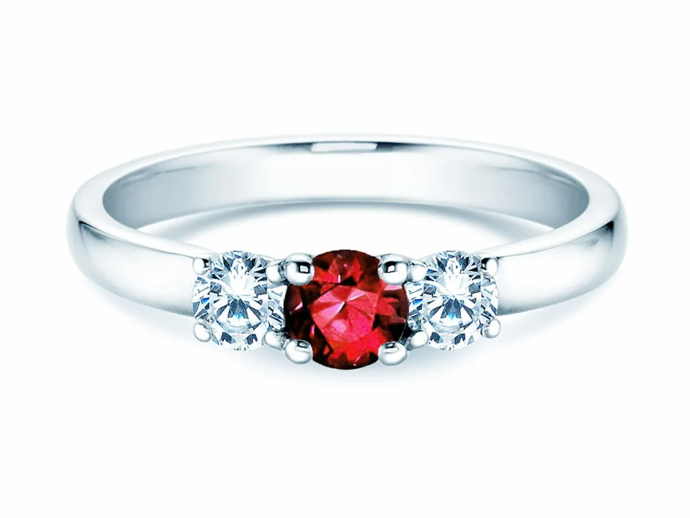Farbsteinring Vivid Petite