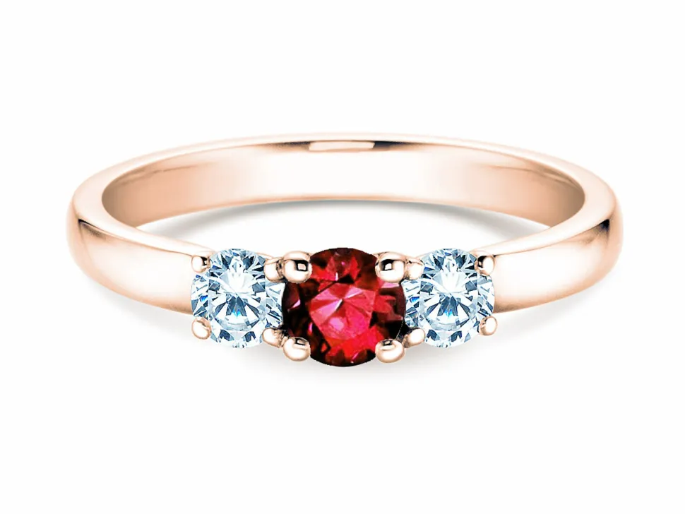 Farbsteinring Vivid Petite