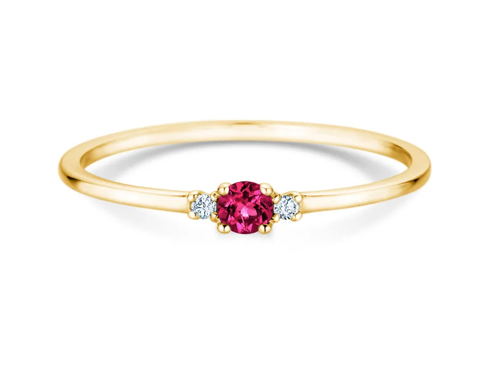 Geburtsstein-Ring Vivid Petite