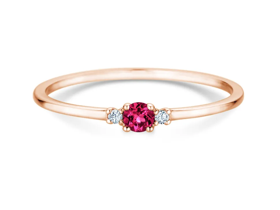 Geburtsstein-Ring Vivid Petite