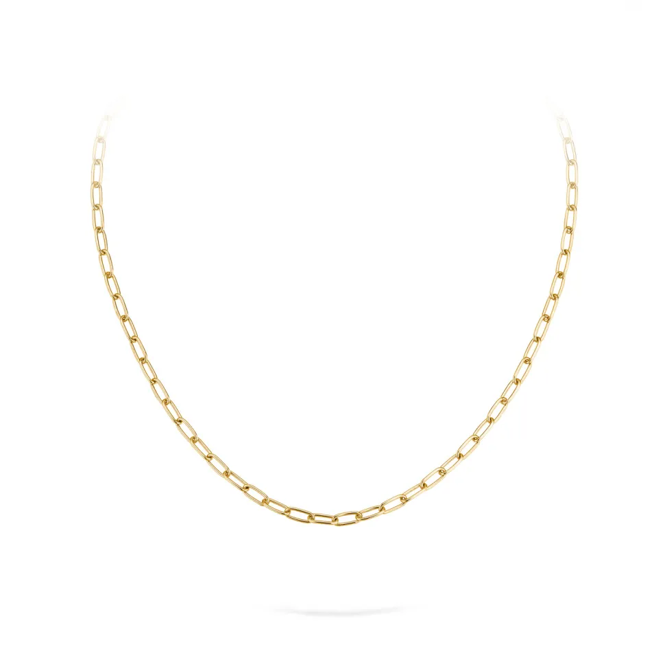 Halskette Paper Clip Oval