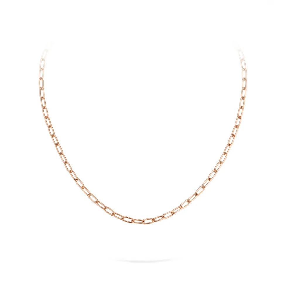 Halskette Paper Clip Oval