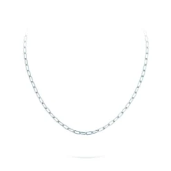 Halskette Paper Clip Oval