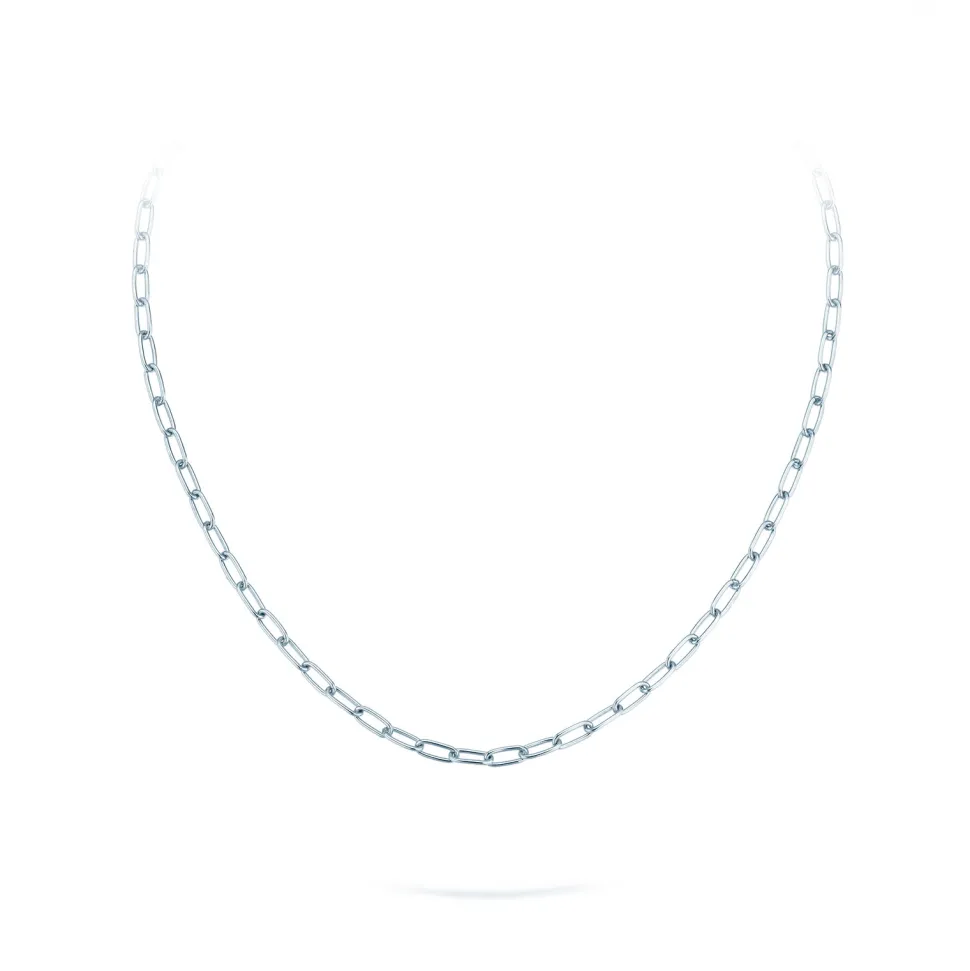 Halskette Paper Clip Oval