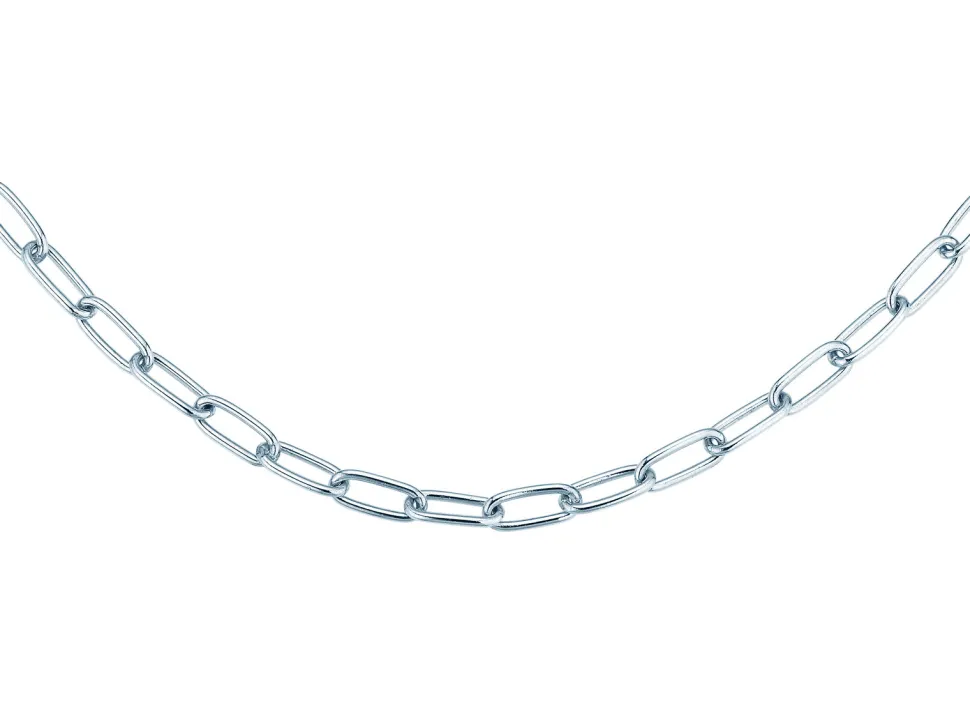 Halskette Paper Clip Oval