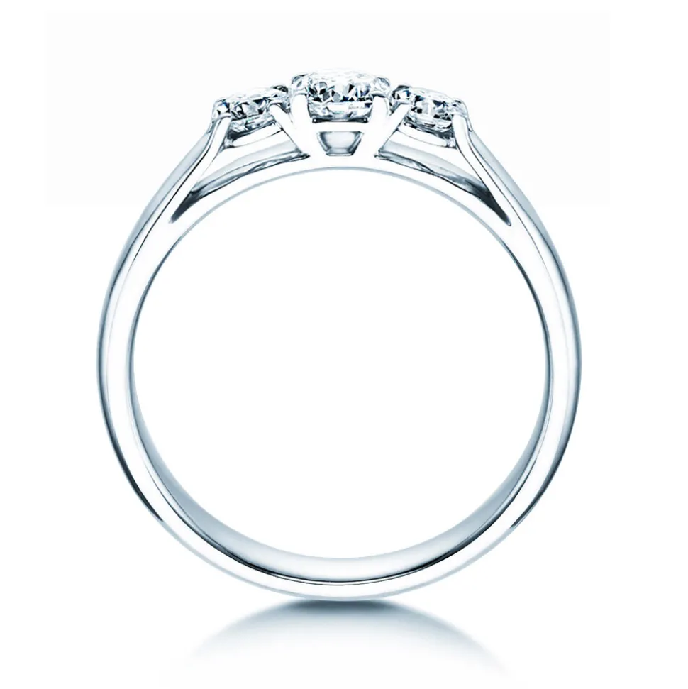 Ring 3 Stones mit drei Labordiamanten