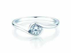 Ring Touch mit Labordiamant