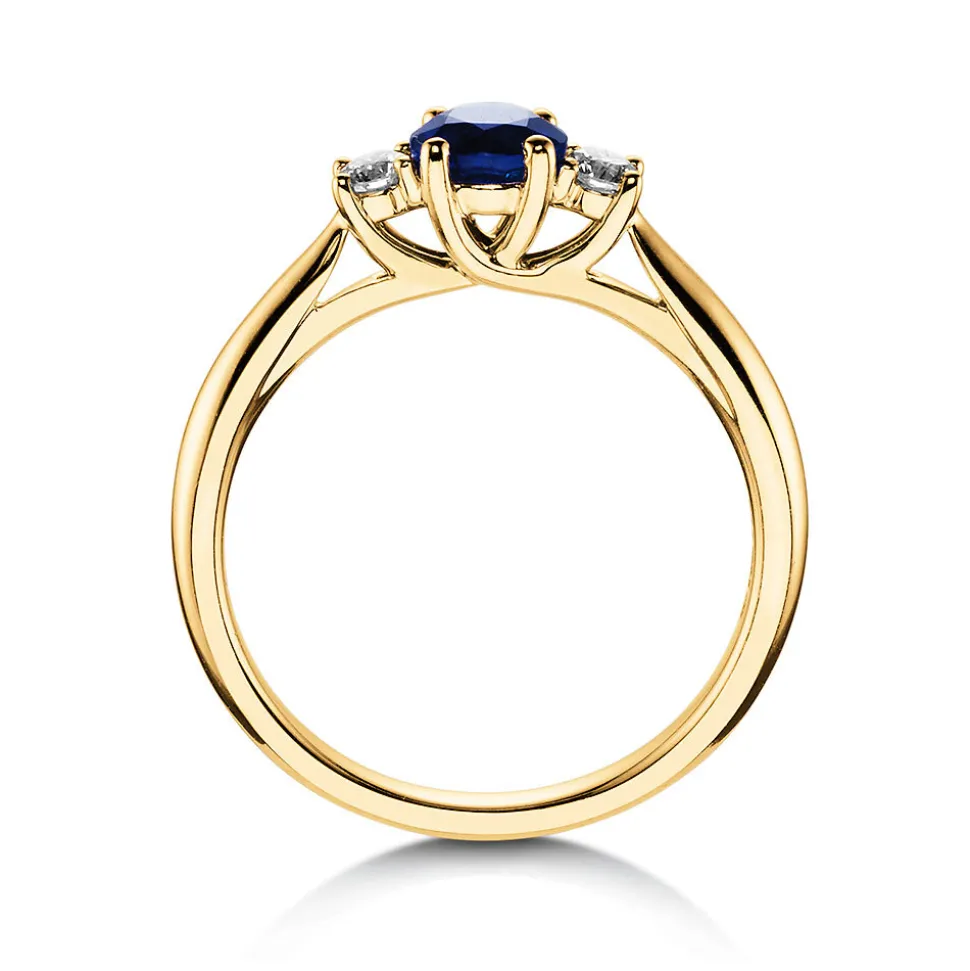 Saphir-Farbsteinring Shining Sapphire