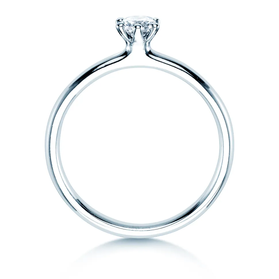 Solitärring Classic 6 mit Labordiamant