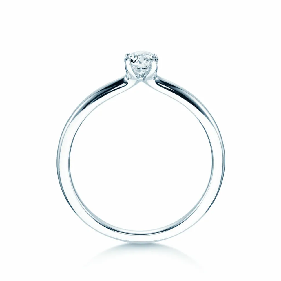 Solitärring Classic 4 mit Labordiamant