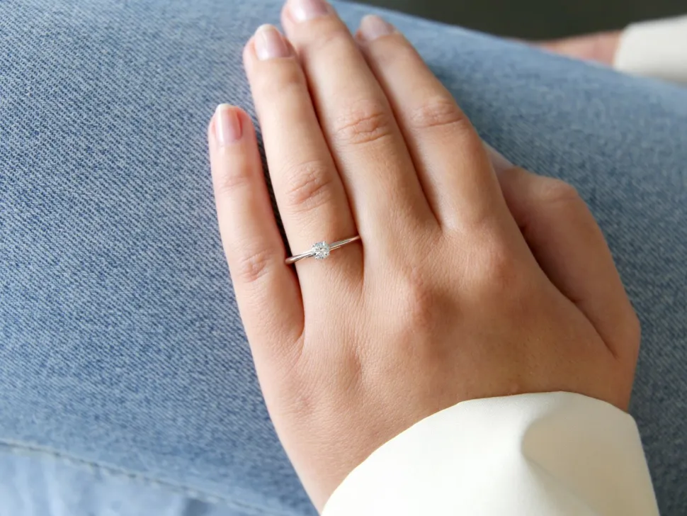 Solitärring Delight