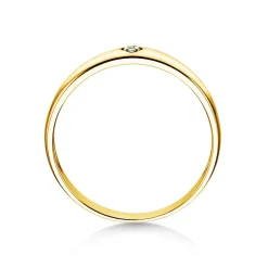Solitärring Heart Petite