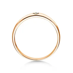 Solitärring Heart Petite