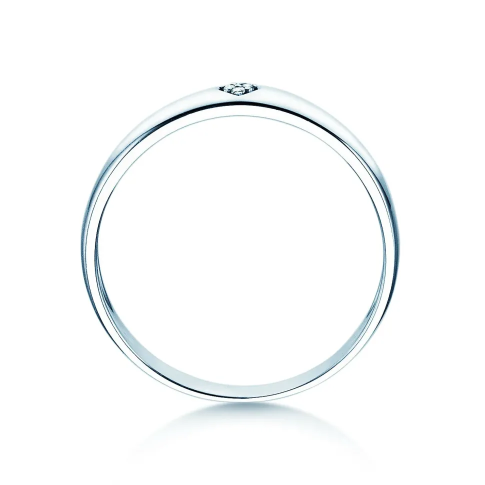 Solitärring Heart Petite