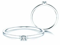 Solitärring Love