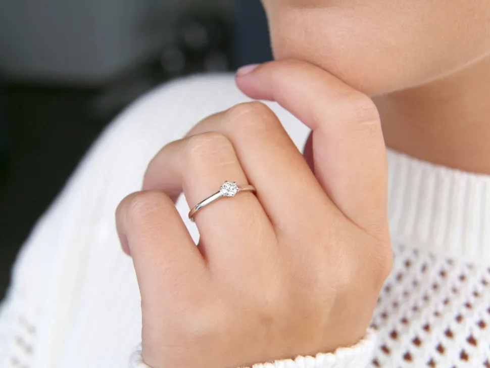 Solitärring Madison mit Diamant