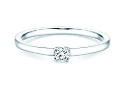 Solitärring Modern Petite