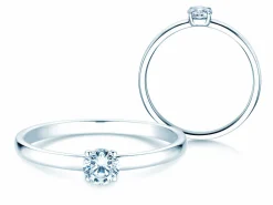 Solitärring Pure mit Diamant