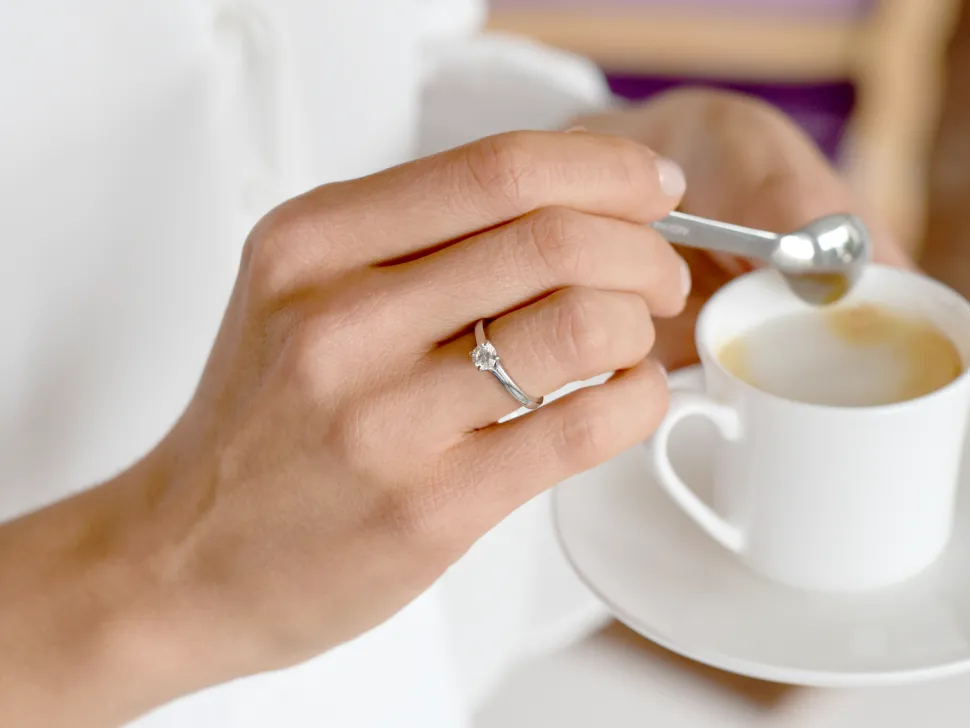 Solitärring Romance