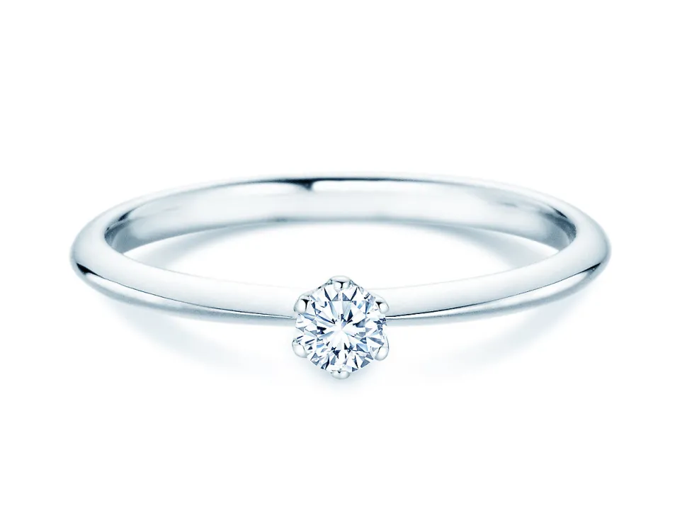 Solitärring The One mit Diamant