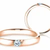 Spannring Italic mit Diamant