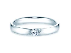 Spannring Italic mit Diamant
