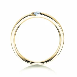 Spannring Italic mit Diamant