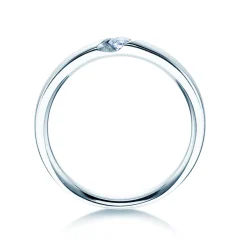 Spannring Italic mit Diamant