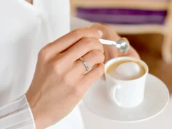 Spannring Italic mit Diamant